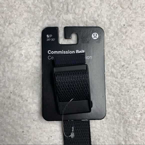 Lululemon Commission Belt NWT Size Small Black - Picture 8 of 14